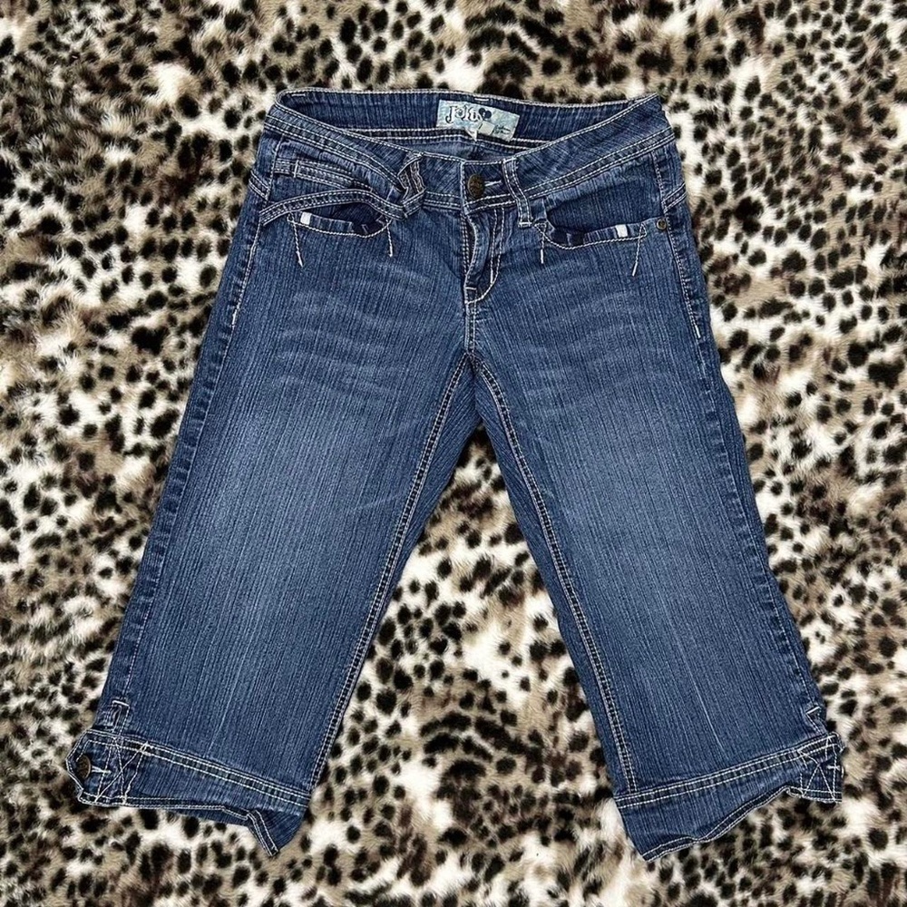 Y2k Denim Capris